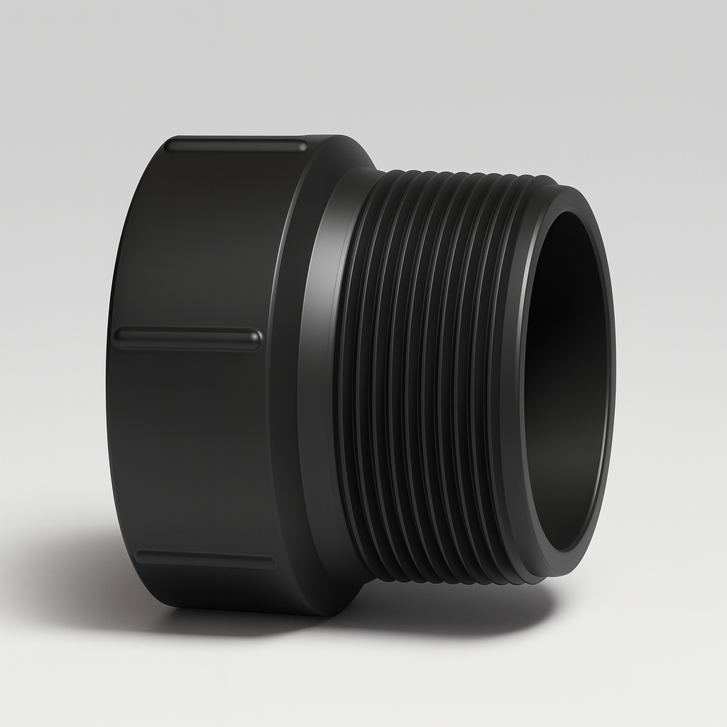 LESSO ABS Female Trap Adapter — Hub × FIPT DWV | 1-1/2″ — Home & Well