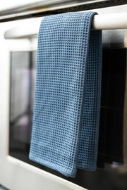 Fabstyles - Fabstyles Broadway Waffle Cotton Kitchen Towels Set of 4 - Home & Well 