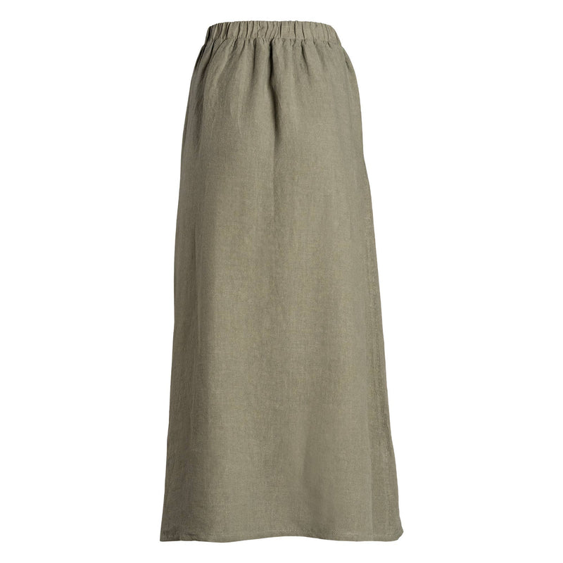 menique - Linen Long Skirt MAXI Sophia