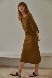By Together - L4645 | Knit Sweater Cami Maxi Dress - Home & Well 