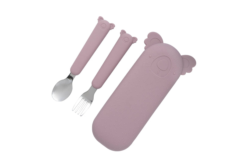 the cotton cloud - Zoe the Koala Cutlery Set and Case