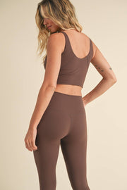 Aligned Performance Cropped Tank Top - Home & Well 