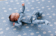 Stay Dreamy - Reach For The Moon Bamboo Crib Sheet - Home & Well
