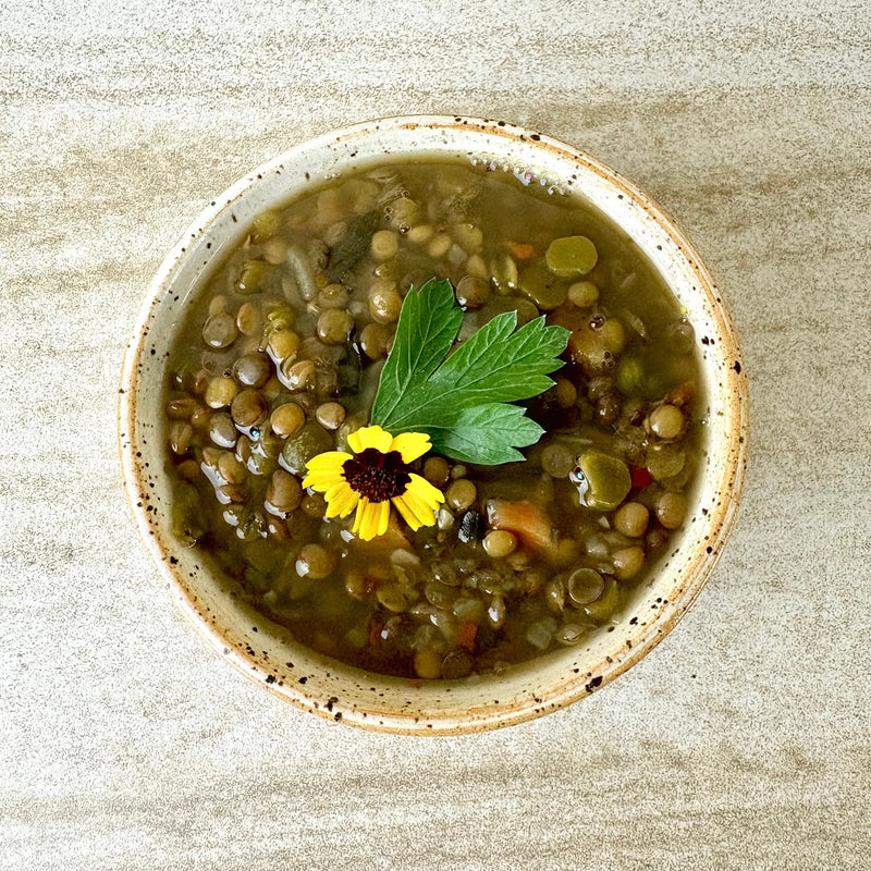 HERB GARDEN SOUP: HOLY BASIL + ASHWAGANDHA POTTAGE