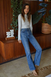 By Together - L2496 | Perfect Layering Turtleneck Long Sleeve Top - Home & Well 