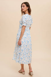 In Loom - SWEETHEART NECKLINE MIDI DRESS - Home & Well