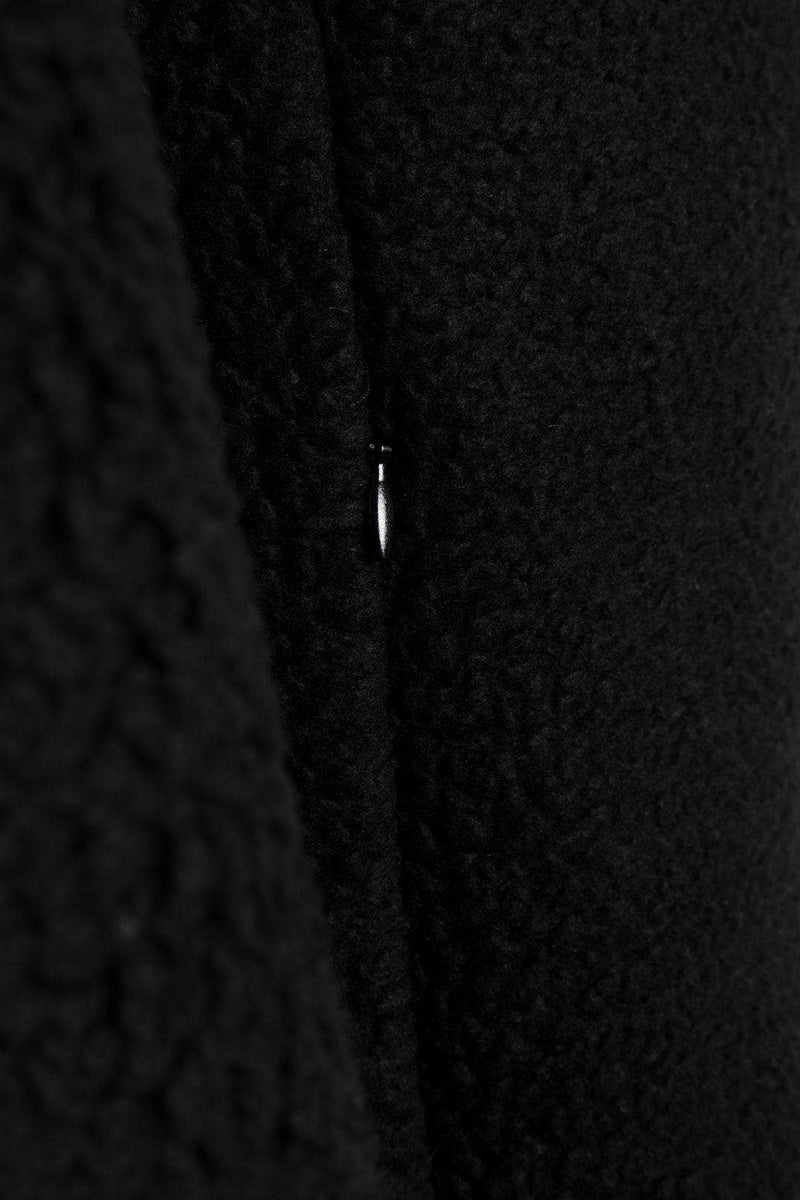 Wolfe Co. Apparel and Goods® - Black Kitimat Men's Half Zip - Home & Well 