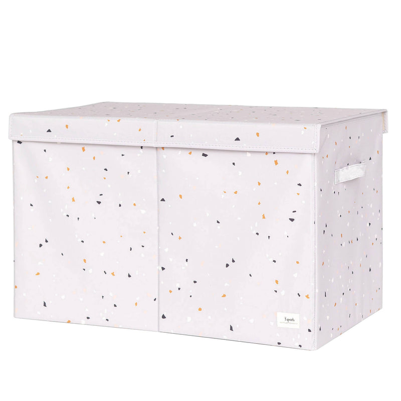 3 Sprouts - Recycled Fabric Folding Chest - Terrazzo Colours - Home & Well 