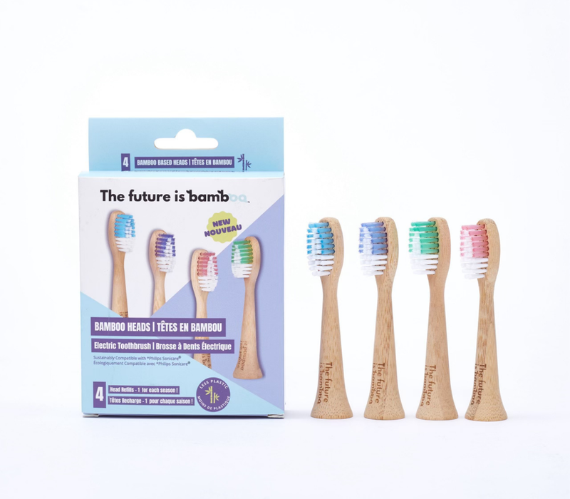 Bamboo Electric Toothbrush Heads | INNER 6