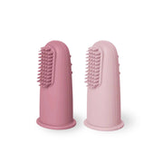 Baby Bliss - Infant Toothbrush (2 Pack) - Dusty Teal/Almond - Home & Well 