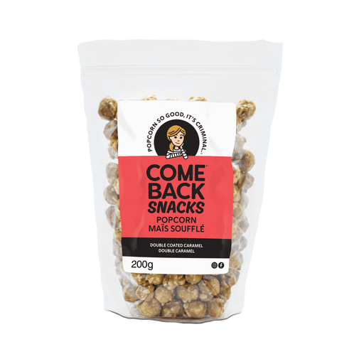Comeback Snacks - Double Coated Caramel Popcorn 200g - Home & Well