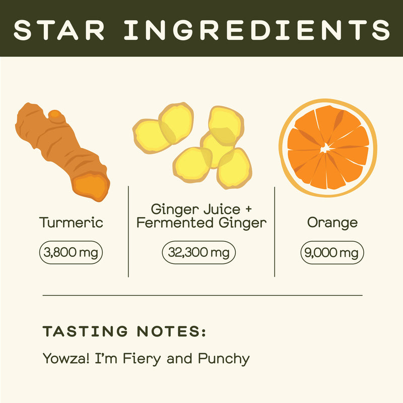 Greenhouse - Greenhouse Fiery Ginger Wellness Shot for Immunity - Home & Well 