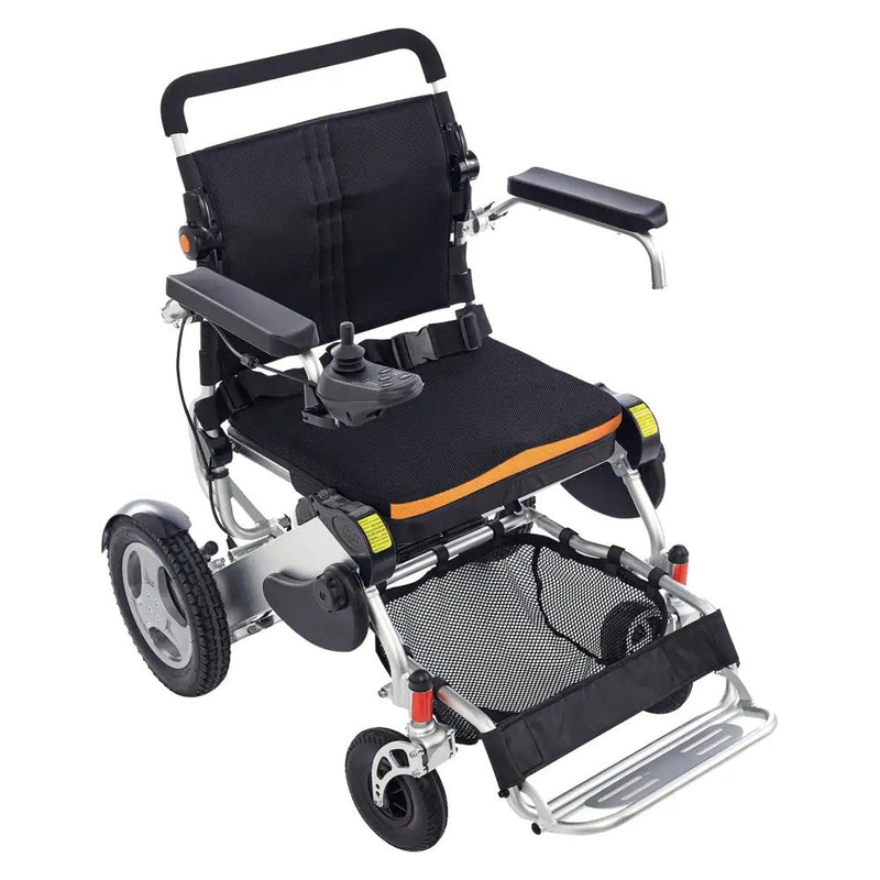 3G Platinum Folding Electric Wheelchair w/ 12" Rear Wheels - CH4085