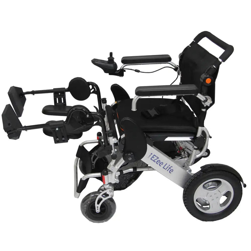 3G Platinum Folding Electric Wheelchair w/ 12" Rear Wheels - CH4085