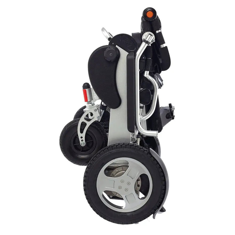 3G Platinum Folding Electric Wheelchair w/ 12" Rear Wheels - CH4085