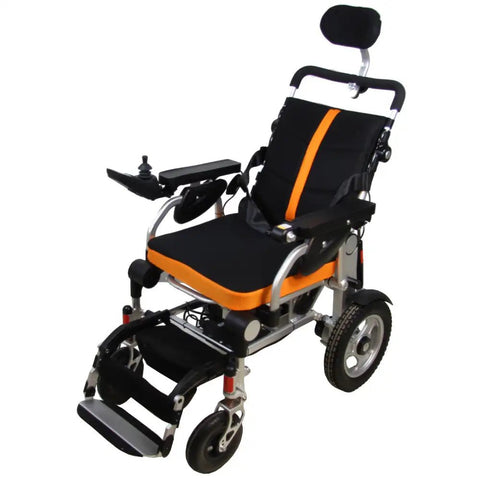 3G Platinum Folding Electric Wheelchair w/ Reclining Back - CH4088