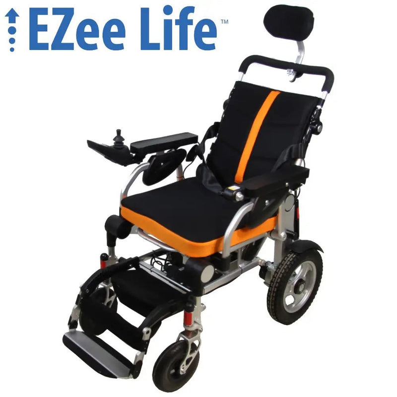 3G Platinum Folding Electric Wheelchair w/ Reclining Back - CH4088