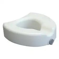 4" Raised Toilet Seat - Single Lock