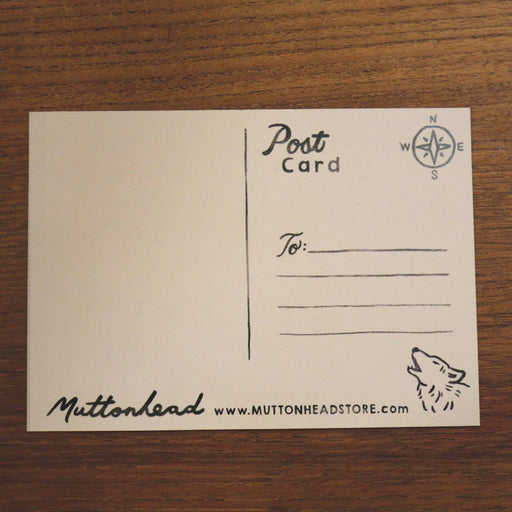 Muttonhead - Postcard - A message from Canada - CAMP series - Home & Well 