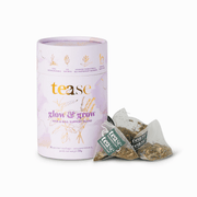 Tease | Wellness Tea Blends + Accessories - Glow & Grow Superfood + Adaptogen Tea Blend | Beauty Support - Home & Well 