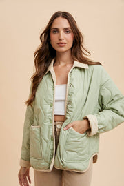 In Loom - REVERSIBLE QUILTED JACKET - Home & Well