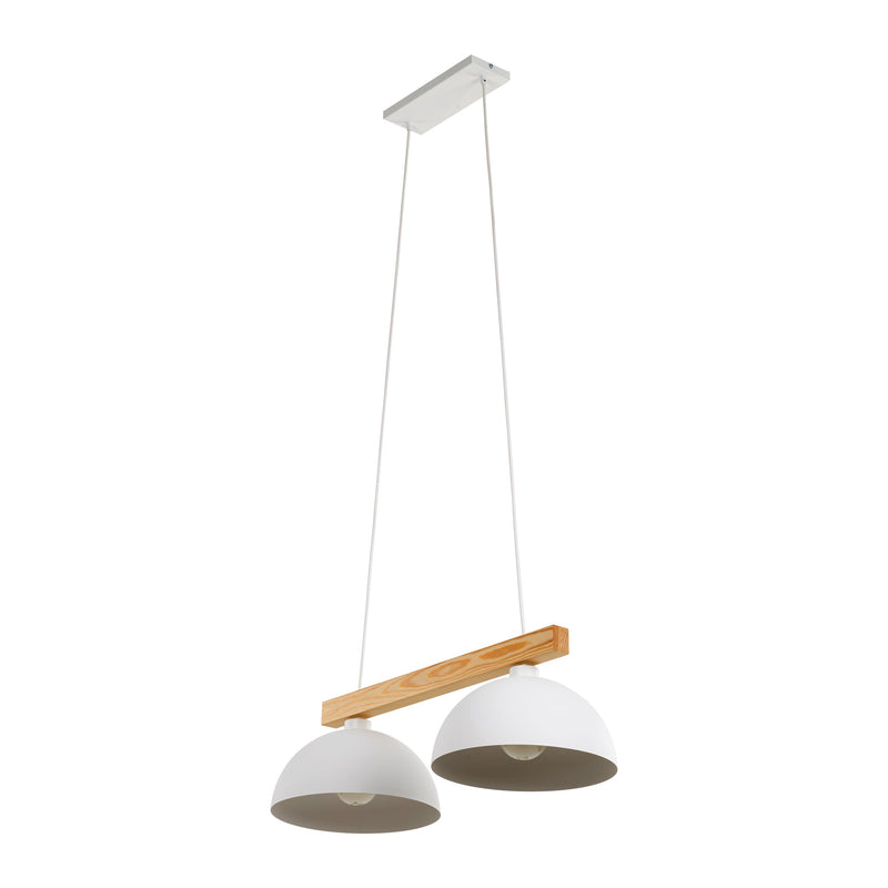 OSLO White Scandinavian Pendant Light 2