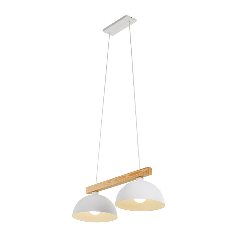 OSLO White Scandinavian Pendant Light 2