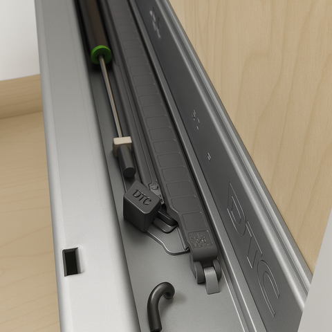 60-Inch Double Sink Shaker Bathroom Vanity — White or Gray | Plywood Cabinet, Solid-Wood Doors, Soft-Close 3-Way Clip-On Hinges | Center Drawers