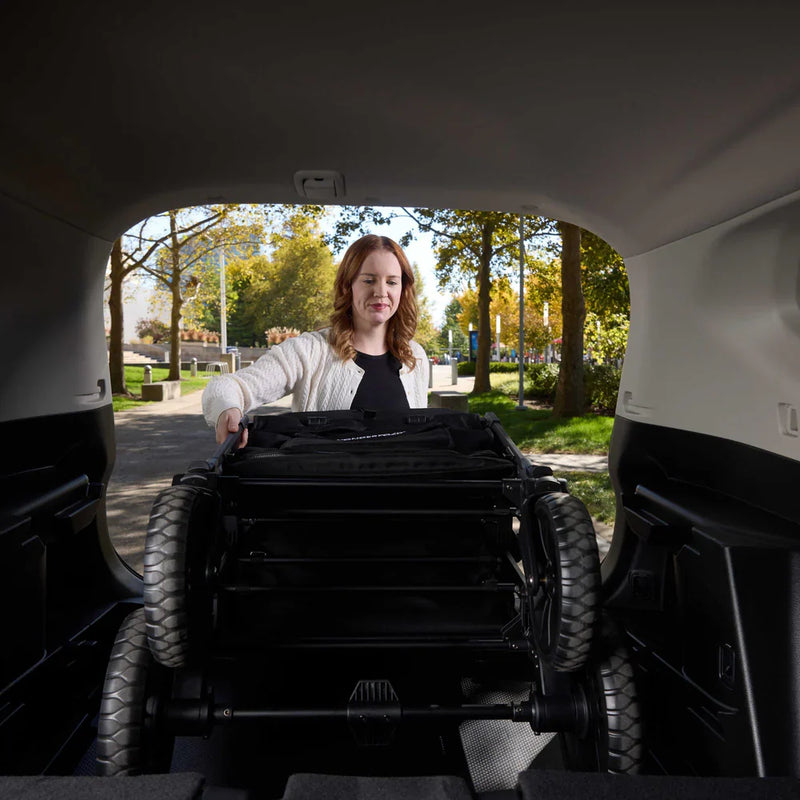 Wonderfold W4 Luxe Pro Quad Stroller Wagon
