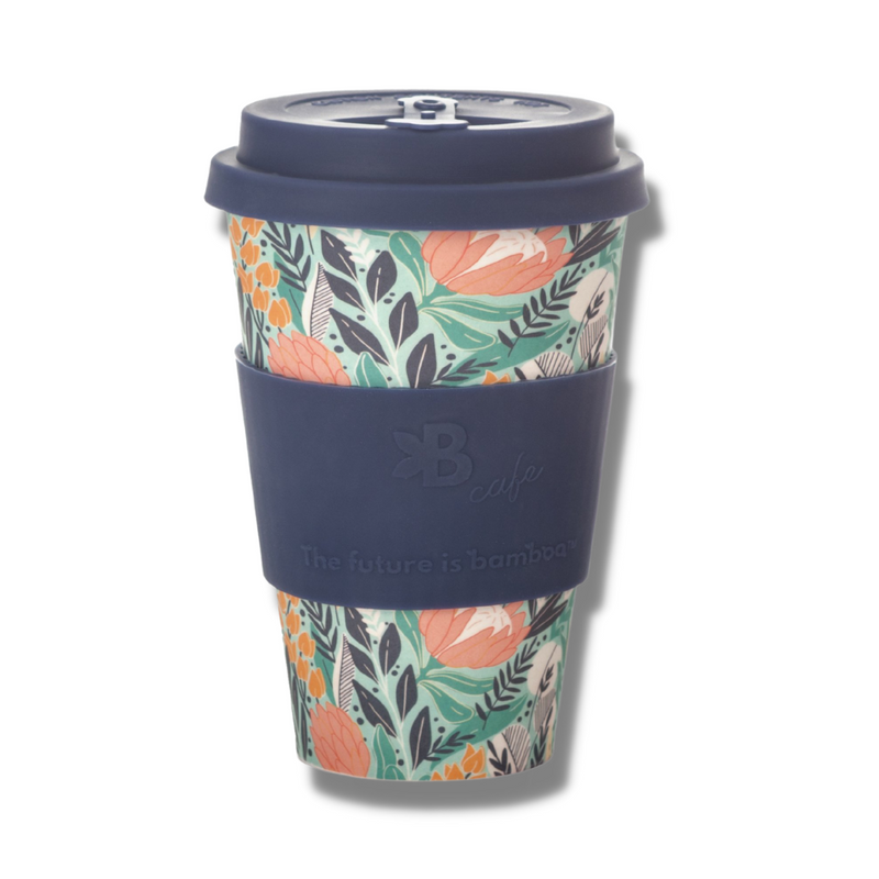 Eco-Friendly Reusable Bamboo Fiber Cup - Sustainable Travel Mug-  Sugar Bush - INNER 6