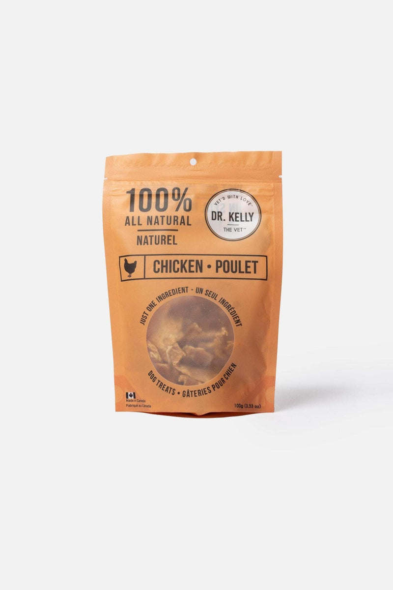 Silver Paw - Dr. Kelly The Vet 100% Natural Dog Treats - Chicken - Home & Well 