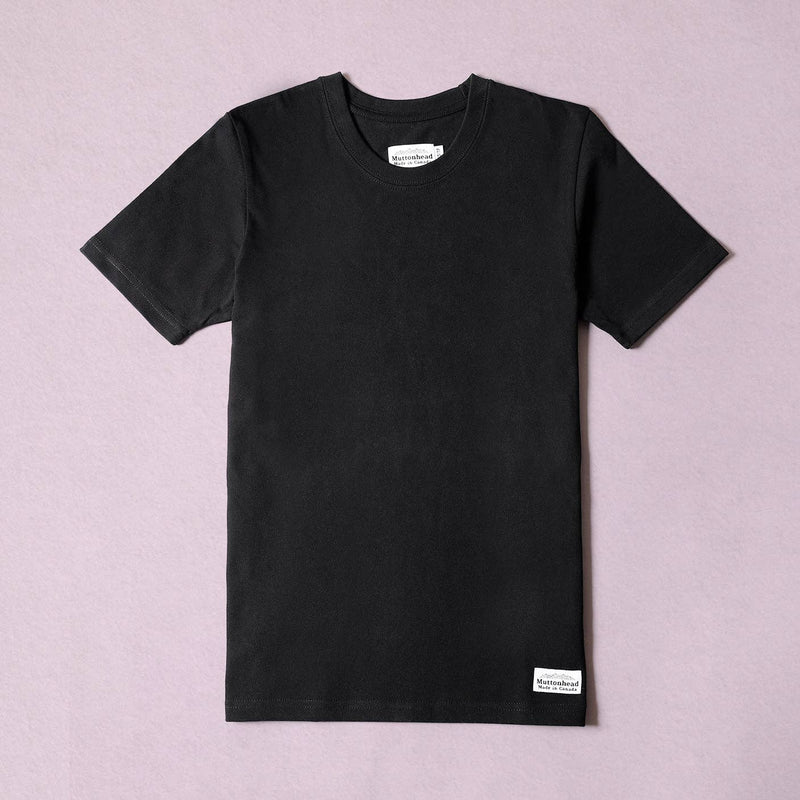 Muttonhead - Heavy Weight Tee - Black - Home & Well 