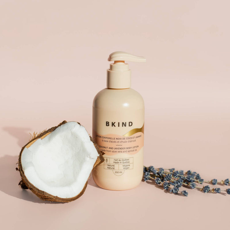 BKIND - Moisturizing body lotion - Coconut & lavender - Home & Well 
