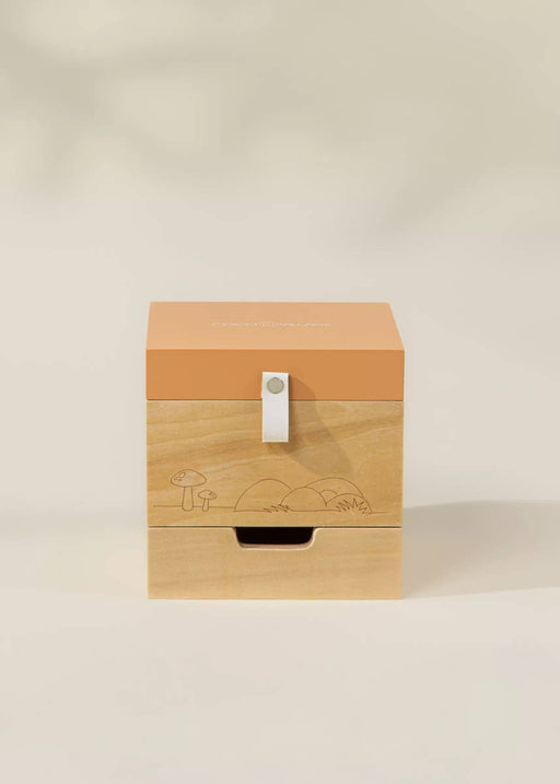 Coco Village - Wooden Musical Souvenir Box - Nature  - Home & Well