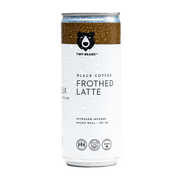 Frothed Black Oat Latte - Home & Well 