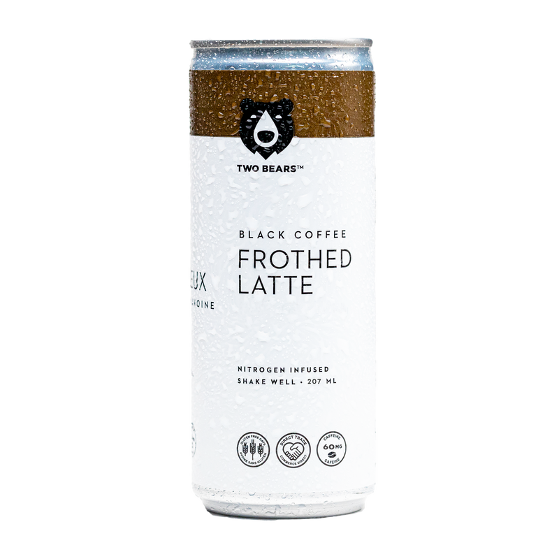 Frothed Black Oat Latte - Home & Well 