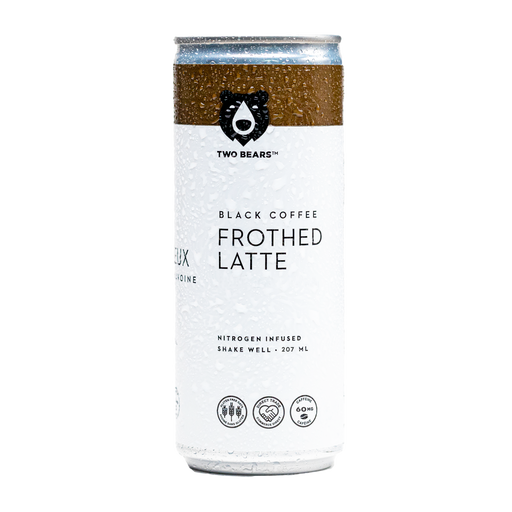Frothed Black Oat Latte - Home & Well 