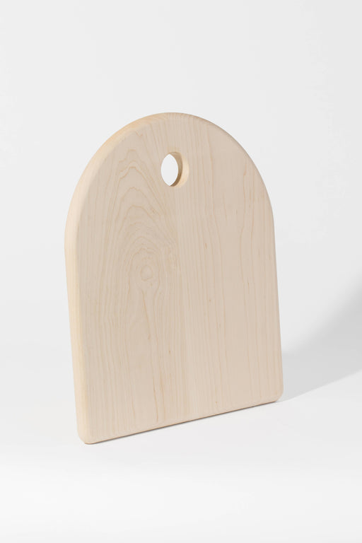 Hudson and Oak - Arch Maple Cutting Board - Home & Well 