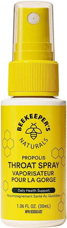 BEEKEEPER'S NATURALS Propolis Throat Spray - Home & Well