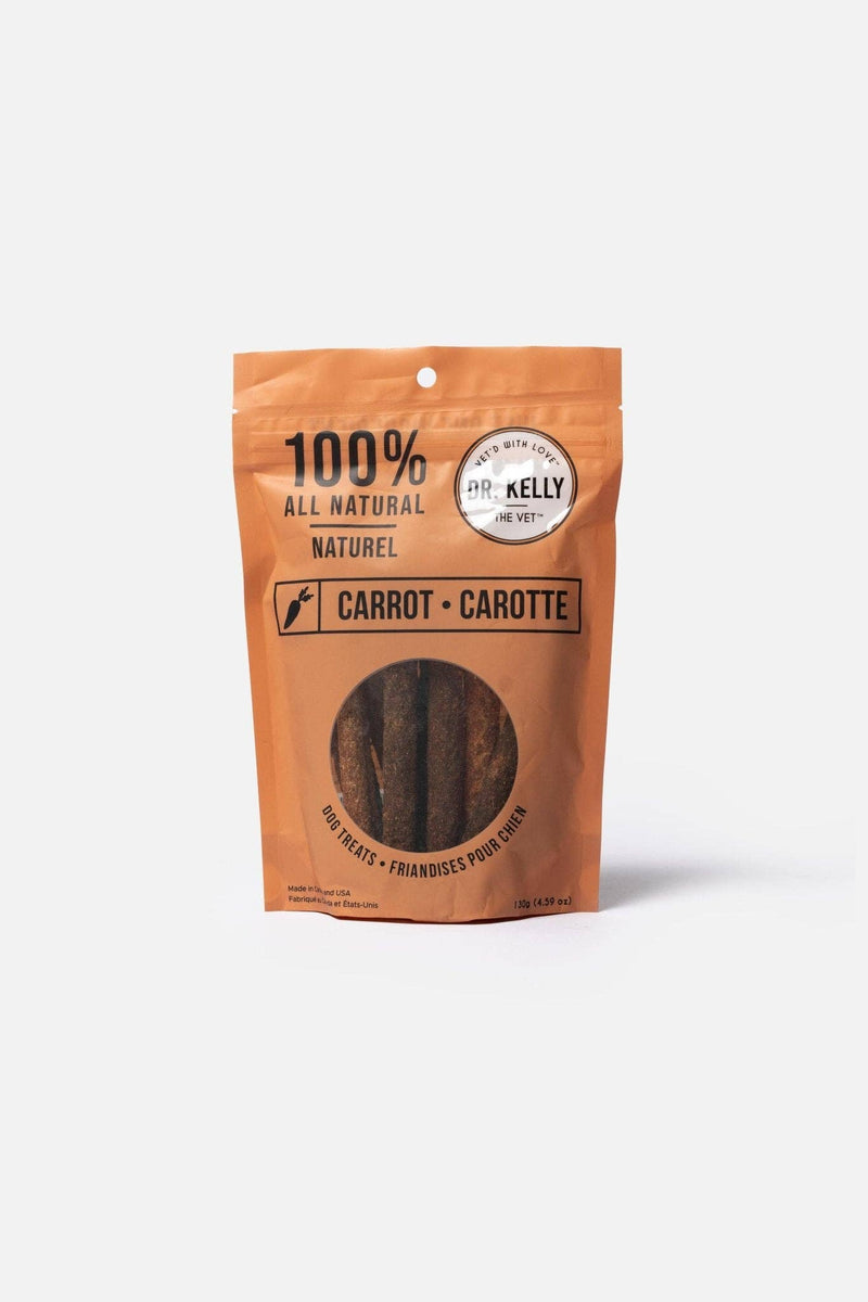 Silver Paw - Dr. Kelly The Vet 100% Natural Dog Treats - Carrot - Home & Well 