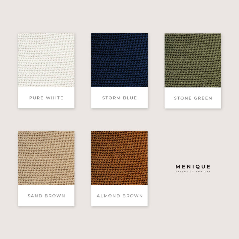 menique - Waffle Bathroom Towel