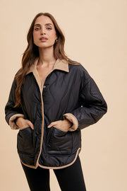 In Loom - REVERSIBLE QUILTED JACKET - Home & Well