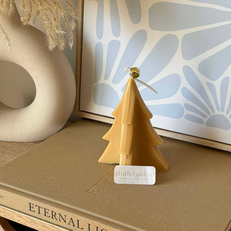 Studio Akiyo - Holiday Christmas Tree Candle Soy Wax  | Christmas Decor