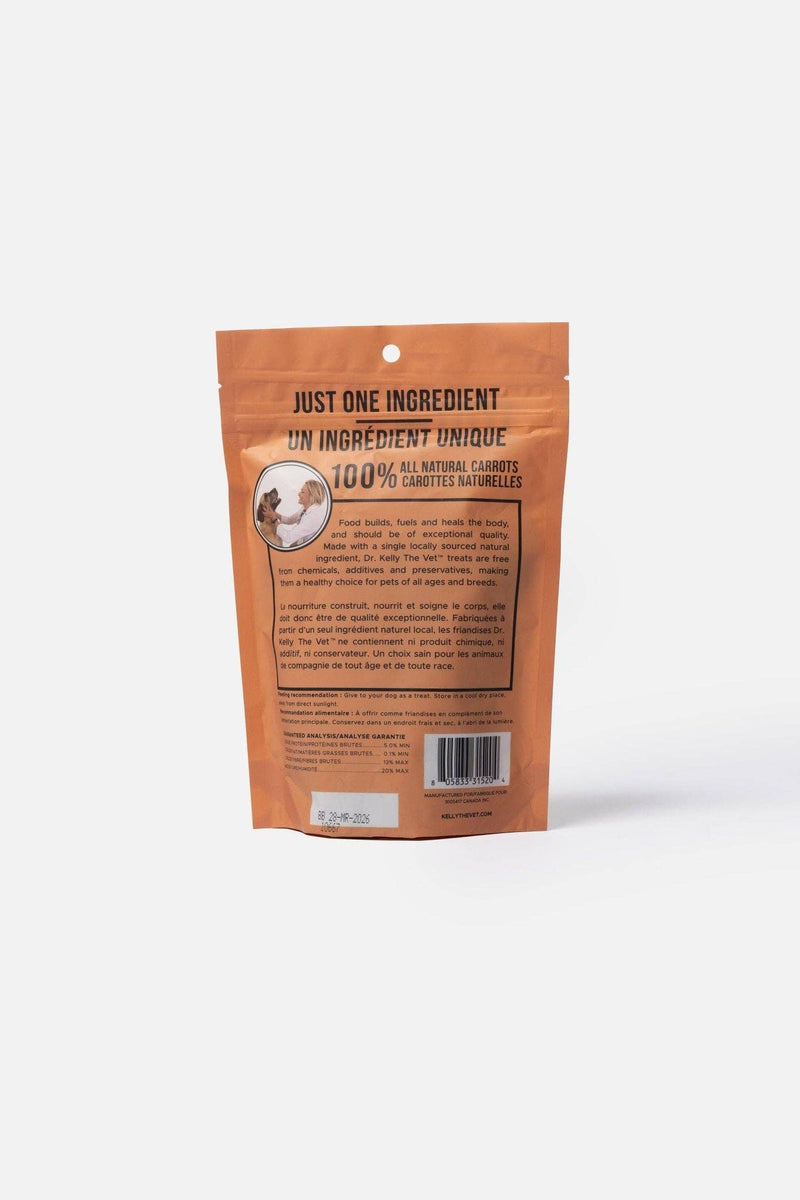 Silver Paw - Dr. Kelly The Vet 100% Natural Dog Treats - Carrot - Home & Well 