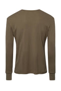 Wolfe Co. Apparel and Goods® - Olive Straight Hem Waffle Knit - Home & Well 