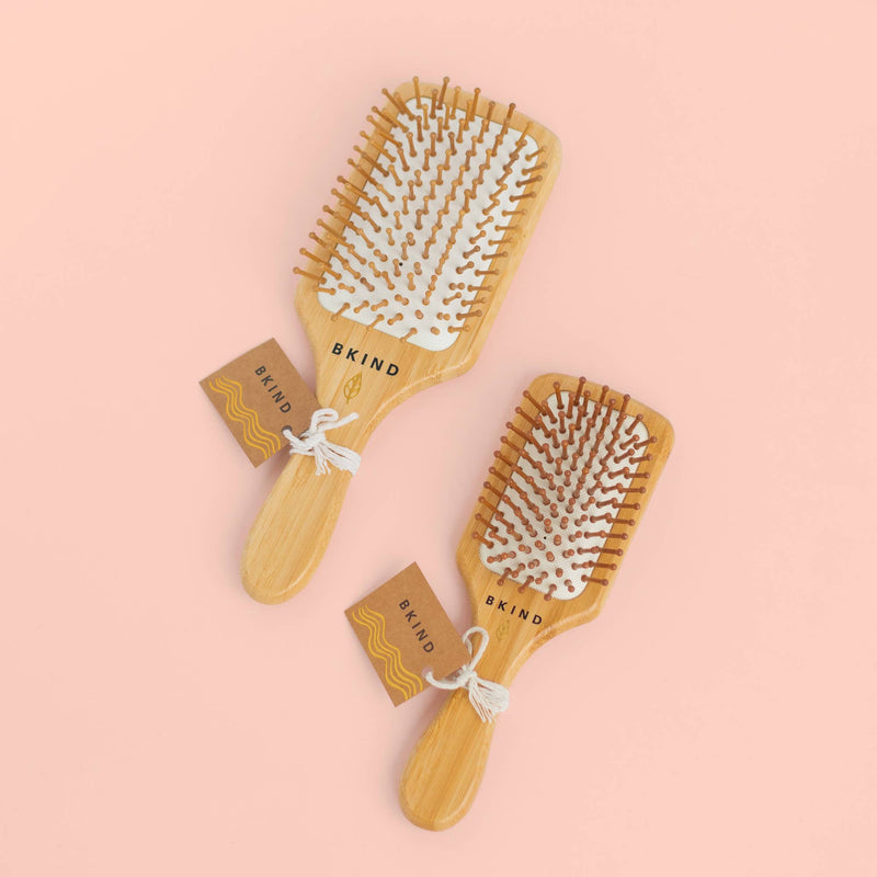Bamboo Hairbrush - Home & Well 