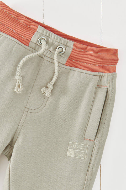 Grass & Air - Geothermal Grey Kids' Joggers