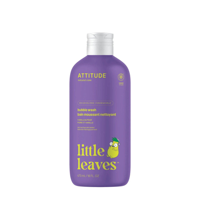 ATTITUDE kids Bubble Bath - Vanilla and Pear - Home & Well