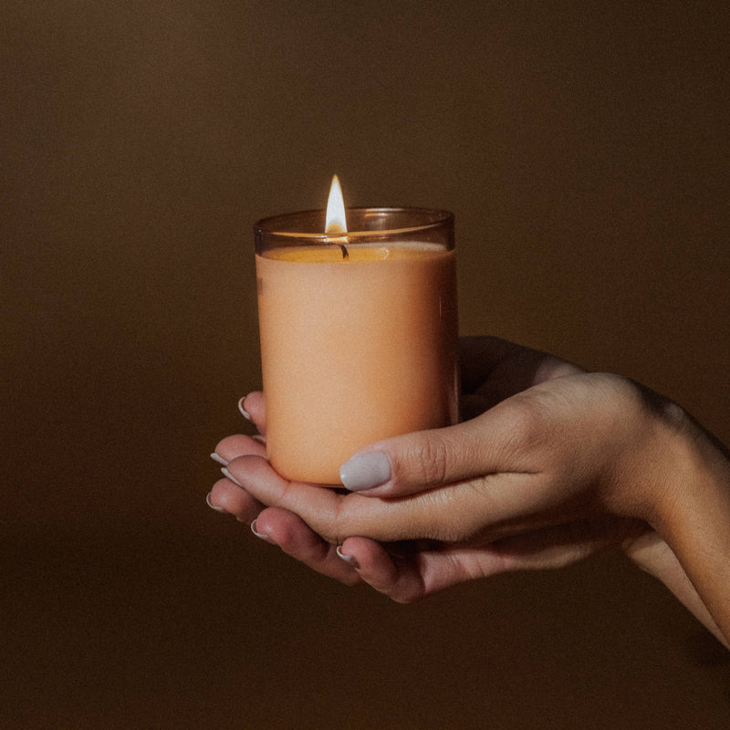 The Florist Glass Candle - Home & Well 