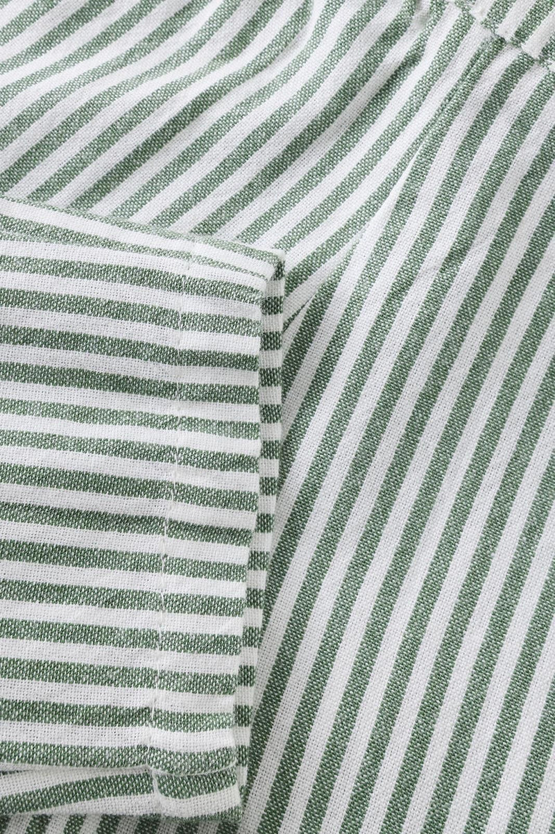 Relaxed Fit Trouser | Green Stripe | Noppies